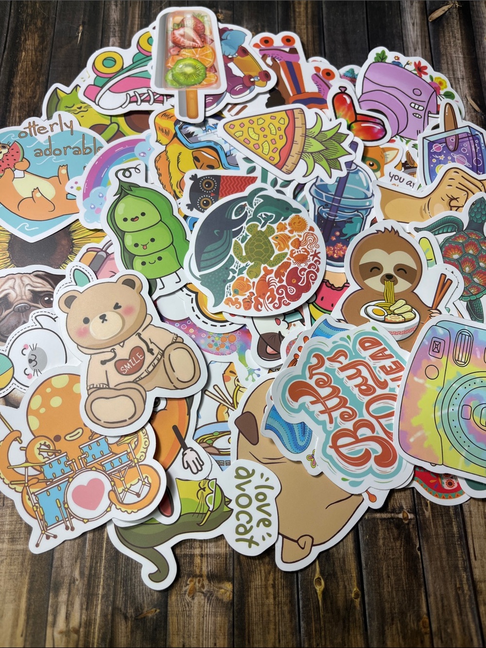 5for$10 Cute Classroom Kid-Friendly Animal And Mixed Lot of 50 Stickers
